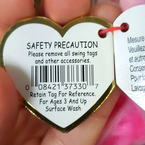 Frizzys ty Collection Pink Monster Kink Key Chain 2015 NWT Pink Girl Stuffie - Picture 13 of 17